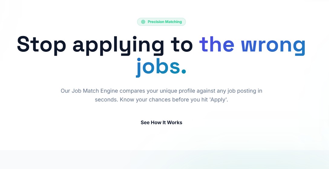 Stop Searching, Start Matching: The Future of Job Hunting